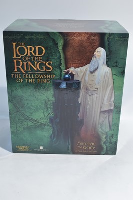 Lot 264 - Sideshow Weta Collectibles: The Lord of the Rings, Saruman the White polystone figure