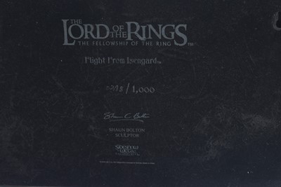 Lot 265 - Sideshow Weta Collectibles: The Lord of the Rings, Flight From Isengard polystone wall plaque