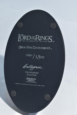 Lot 279 - Sideshow Weta Collectibles: The Lord of the Rings, Amon Hen polystone environment