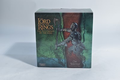 Lot 283 - Sideshow Weta Collectibles: The Lord of the Rings, Orc warrior polystone figure