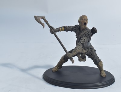 Lot 283 - Sideshow Weta Collectibles: The Lord of the Rings, Orc warrior polystone figure