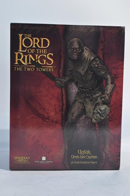Lot 299 - Sideshow Weta Collectibles: The Lord of the Rings, Ugluk Uruk-hai Captain polystone figure