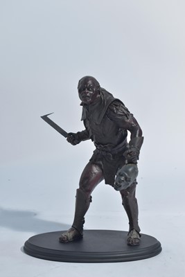 Lot 299 - Sideshow Weta Collectibles: The Lord of the Rings, Ugluk Uruk-hai Captain polystone figure
