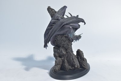 Lot 300 - Sideshow Weta Collectibles: The Lord of the Rings, Fell Beast with Morgul Lord Witch-King polystone statue