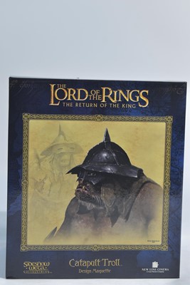 Lot 310 - Sideshow Weta Collectibles: The Lord of the Rings, Catapult Troll design maquette