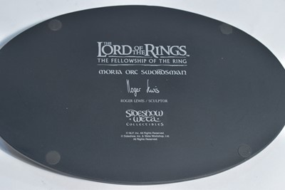 Lot 313 - Sideshow Weta Collectibles: The Lord of the Rings, Moria Orc Swordsman polystone figure