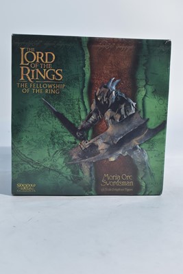 Lot 313 - Sideshow Weta Collectibles: The Lord of the Rings, Moria Orc Swordsman polystone figure