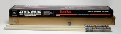 Lot 185 - Master Replica Star Wars Force FX Lightsaber collectible, Darth Maul
