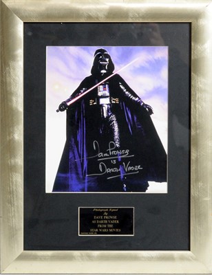 Lot 191 - Star Wars - Dave Prowse (1935-2020) signed photograph