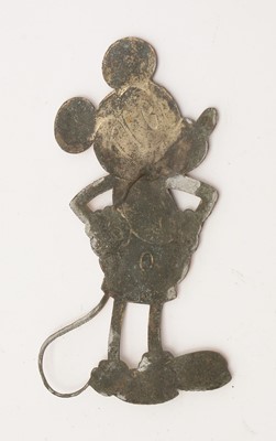Lot 399 - A 1930's Walt Disney Mickey Mouse brass car mascot.