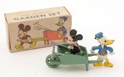 Lot 427 - Salco Series Walt Disney Mickey and Donald Garden Set.