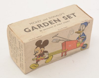 Lot 427 - Salco Series Walt Disney Mickey and Donald Garden Set.