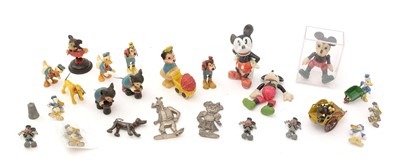 Lot 431 - A selection of Walt Disney figurines; and other related items.