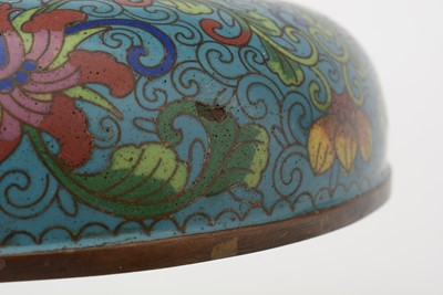 Lot 667 - Chinese cloisonne box and cover