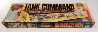 Lot 28 - Tank Command game and two guns