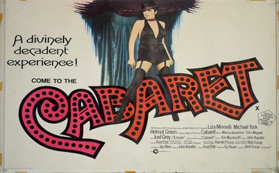 Lot 671 - Cabaret British quad poster.