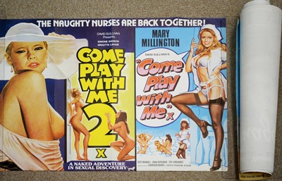 Lot 685 - Four British quad posters: Steaming, and three others.