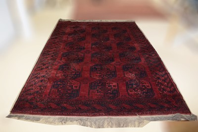Lot 69 - A Baluch carpet.