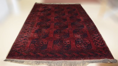 Lot 69 - A Baluch carpet.