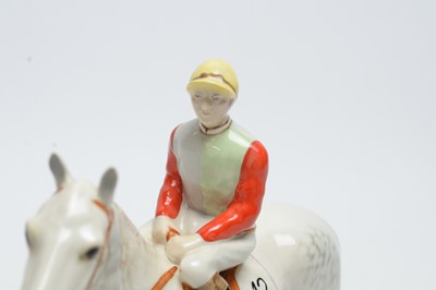 Lot 352 - A Beswick figure of a Horse and Jockey.