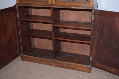 Lot 2 - A 19th Century mahogany bookcase.