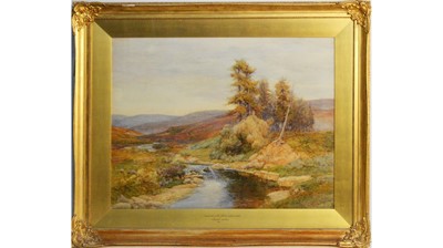 Lot 884 - John Hodgson Campbell - Sentinels of the Fells in Silent Watch | watercolour
