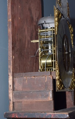 Lot 1215 - The Mansion House Clock: an interesting early 18th C longcase clock.