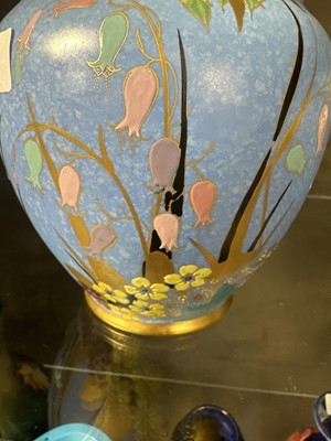Lot 336 - A Carlton Ware 'Bluebells' vase.