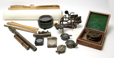 Lot 785 - A selection of 20th Century nautical items