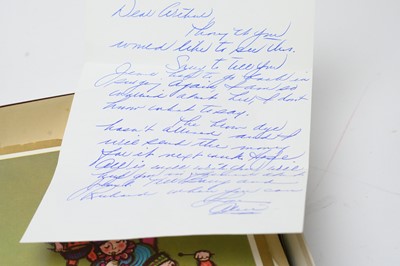 Lot 725 - A collection of correspondence between Arthur Nicholson and Alice Faye.