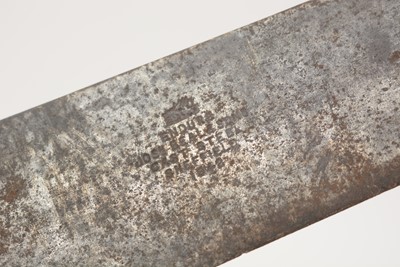 Lot 800 - A WWI British bayonet, and a WWII machete