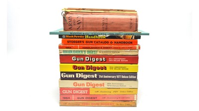 Lot 75 - Gun Digest and various catalogues.
