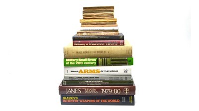 Lot 80 - Books on Military Small Arms, Artillery and Weapons.