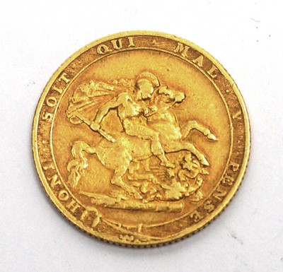 Lot 105 - A George III gold sovereign, 1817