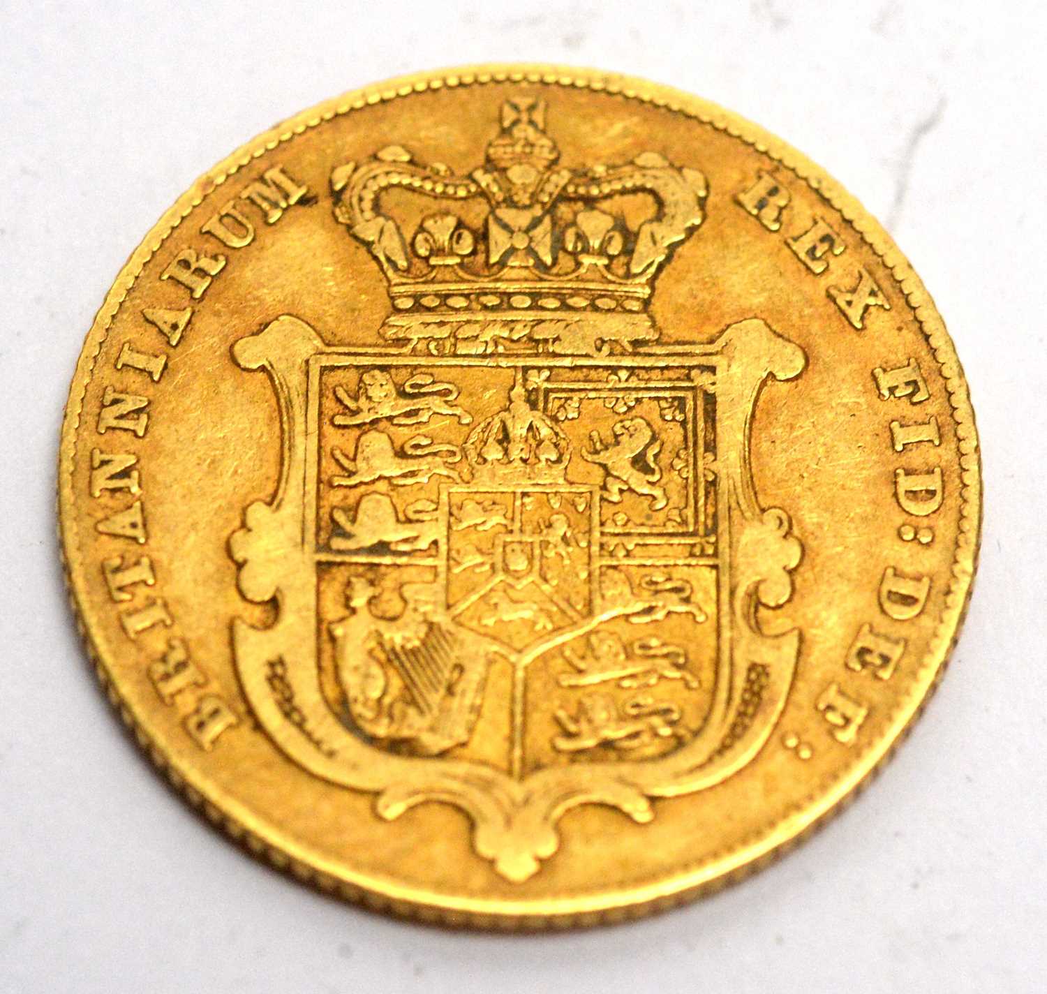 Lot 106 - A George IV gold sovereign, 1826.