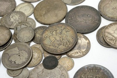 Lot 113 - A selection of British silver coinage