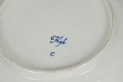 Lot 698 - A part Worcester Flight, Barr Flight and Barr part Royal lily pattern service.