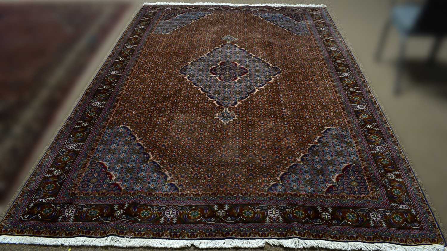 Lot 92 - Ardebil carpet