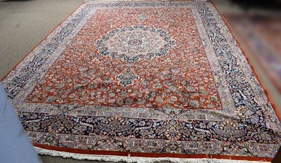 Lot 97 - Kashan carpet