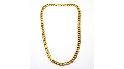 Lot 192 - A 9ct yellow gold necklace