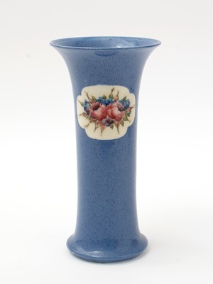 Lot 75 - Moorcroft powder blue ground vase