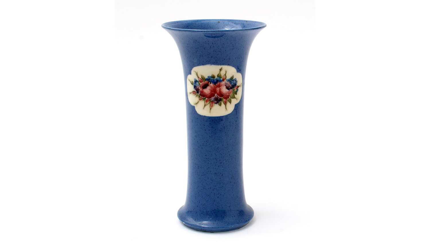 Lot 686 - Moorcroft powder blue ground vase