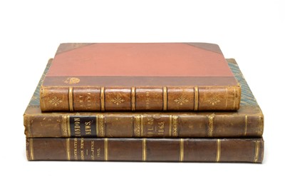 Lot 287 - Three books: Art Journal 1895-99; and London News 2 vols 1865