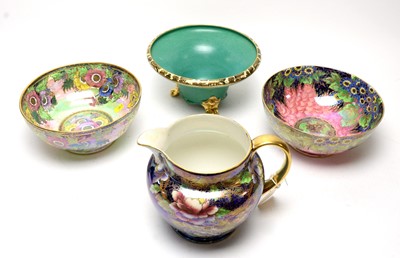 Lot 395 - A collection of Maling decorative ceramics