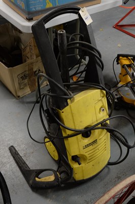 Lot 497 - A Karcher K5.80 pressure washer, in yellow and black.