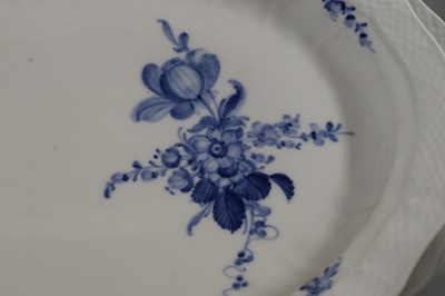 Lot 250 - A Royal Copenhagen blue and white dinner service