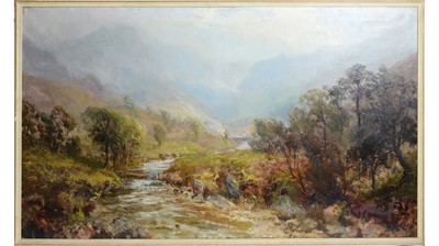 Lot 1026 - John Falconar Slater - The Ebb and Flow of a River | oil