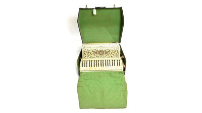 Lot 470 - Pancotti Macerata 120 bass piano accordion