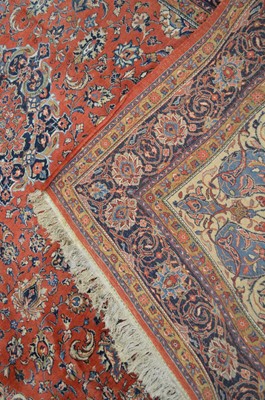 Lot 111 - A Sarough carpet