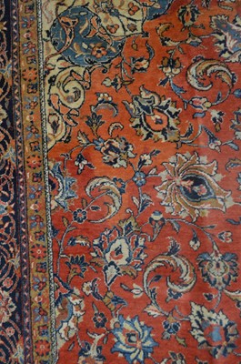 Lot 111 - A Sarough carpet